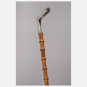 Spazierstock Silber