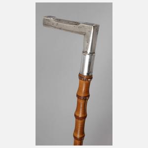 Spazierstock Silber