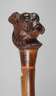 Geschnitzter Spazierstock