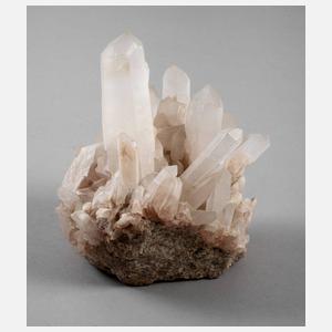 Große Bergkristallstufe