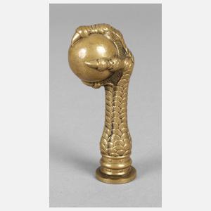 Figürlicher Petschaft