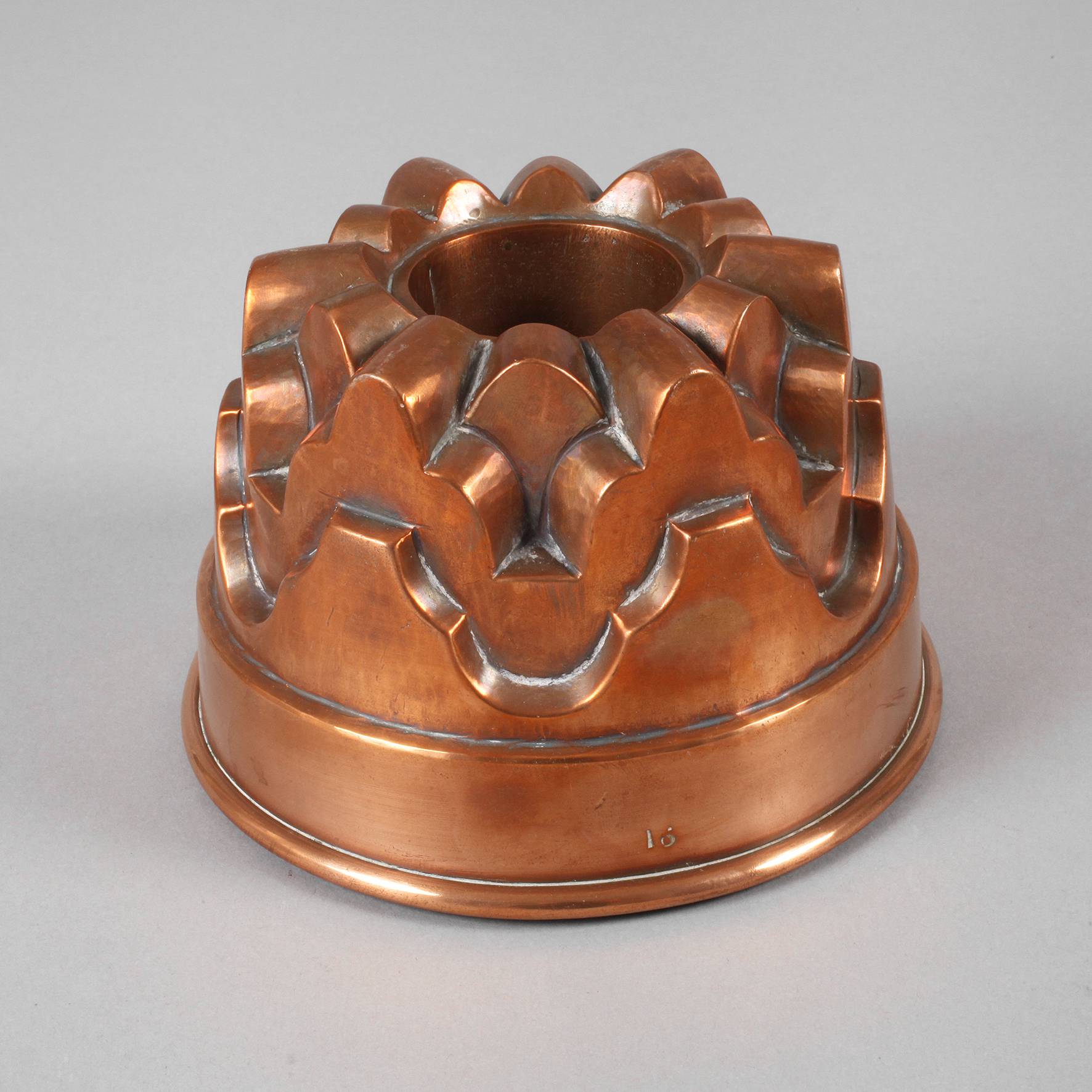 Kleine Kupferbackform