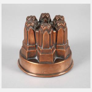 Kleine Kupferbackform