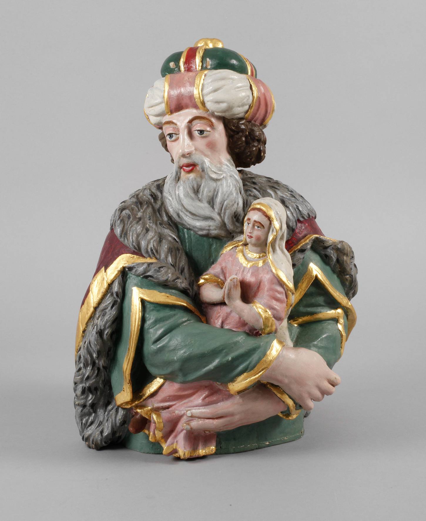 Barocke Heiligenschnitzerei