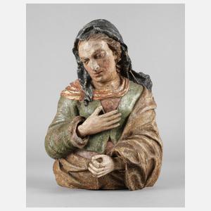 Barocke Heiligenschnitzerei