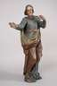 Geschnitzte Heilgenfigur