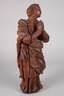 Geschnitzte Heiligenfigur