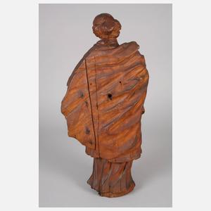 Geschnitzte Heiligenfigur