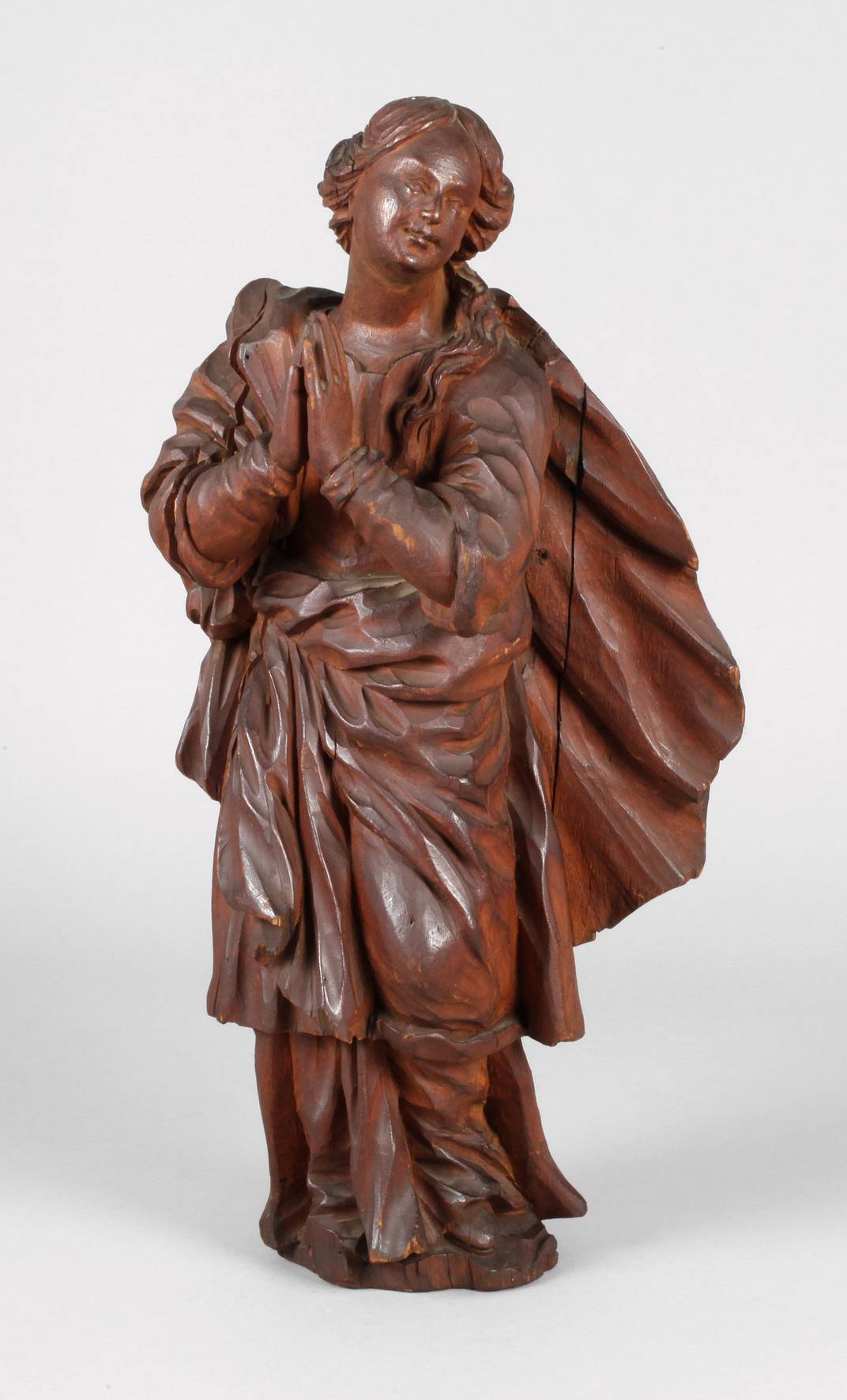 Geschnitzte Heiligenfigur