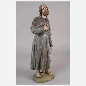Geschnitzte Heiligenfigur