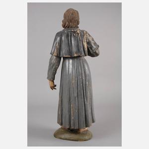 Geschnitzte Heiligenfigur