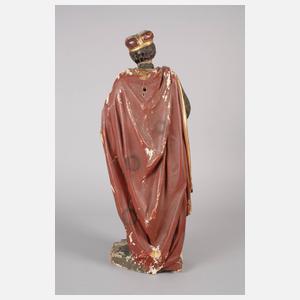 Geschnitzte Heiligenplastik