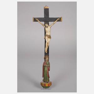 Sechs barocke Heiligenfiguren