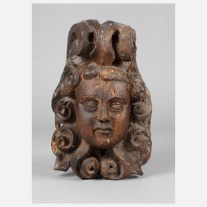 Frühbarocke figürliche Reliefschnitzerei