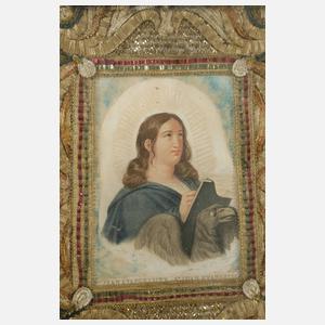 Paar christliche Wandbilder