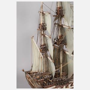 Großes Schiffsmodell
