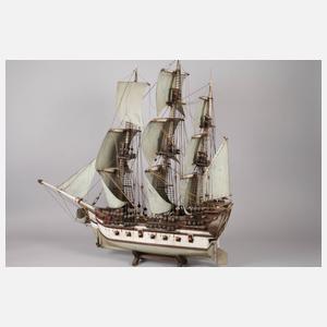 Großes Schiffsmodell
