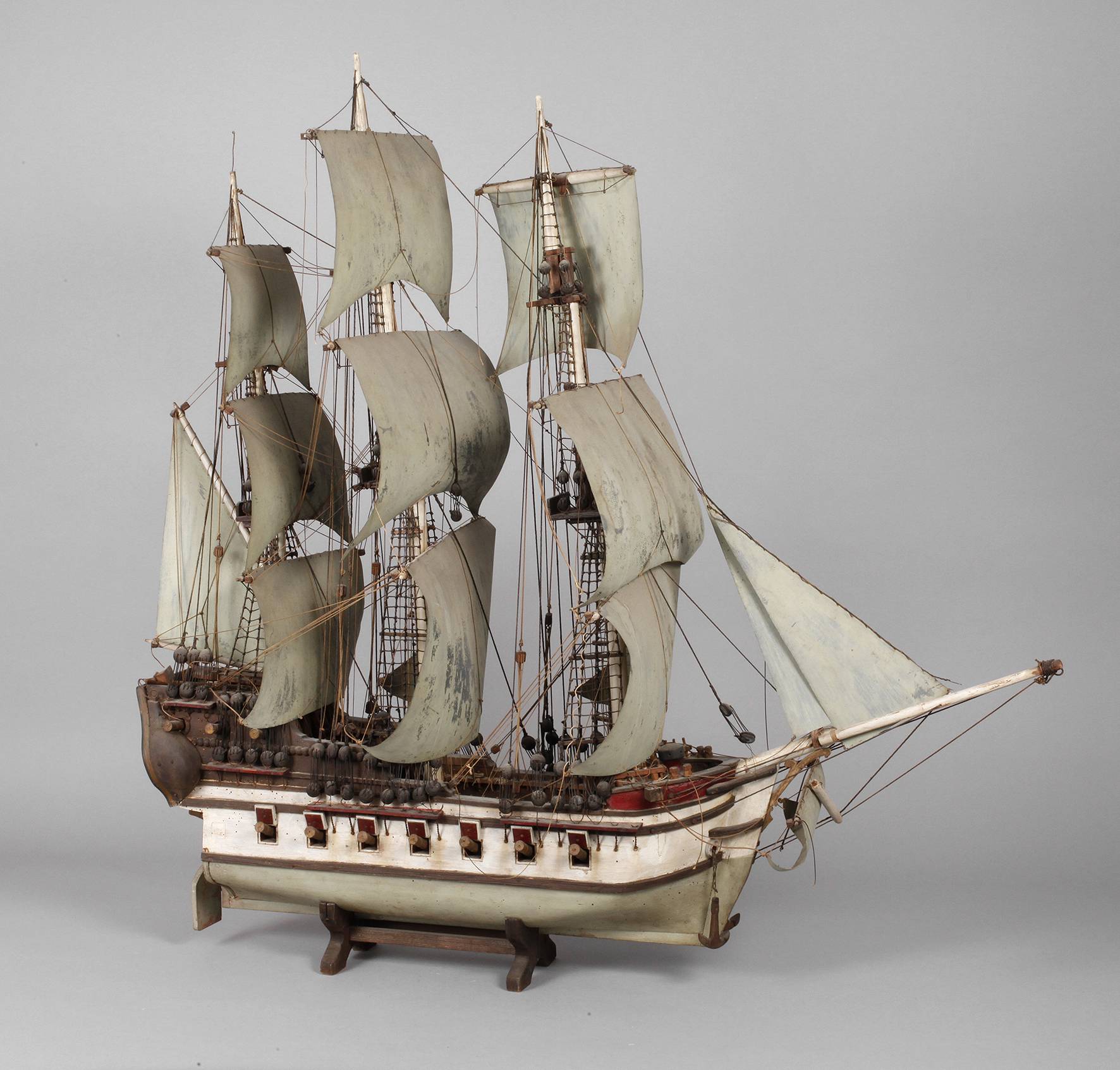 Großes Schiffsmodell