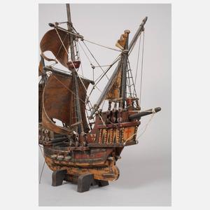 Modellschiff Santa Maria