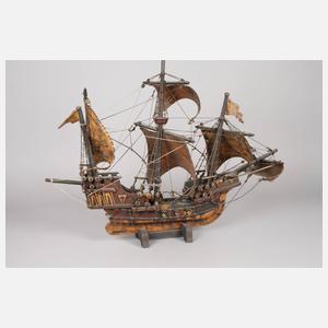 Modellschiff Santa Maria