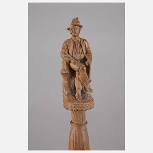 Zwei jagdliche Vorleger