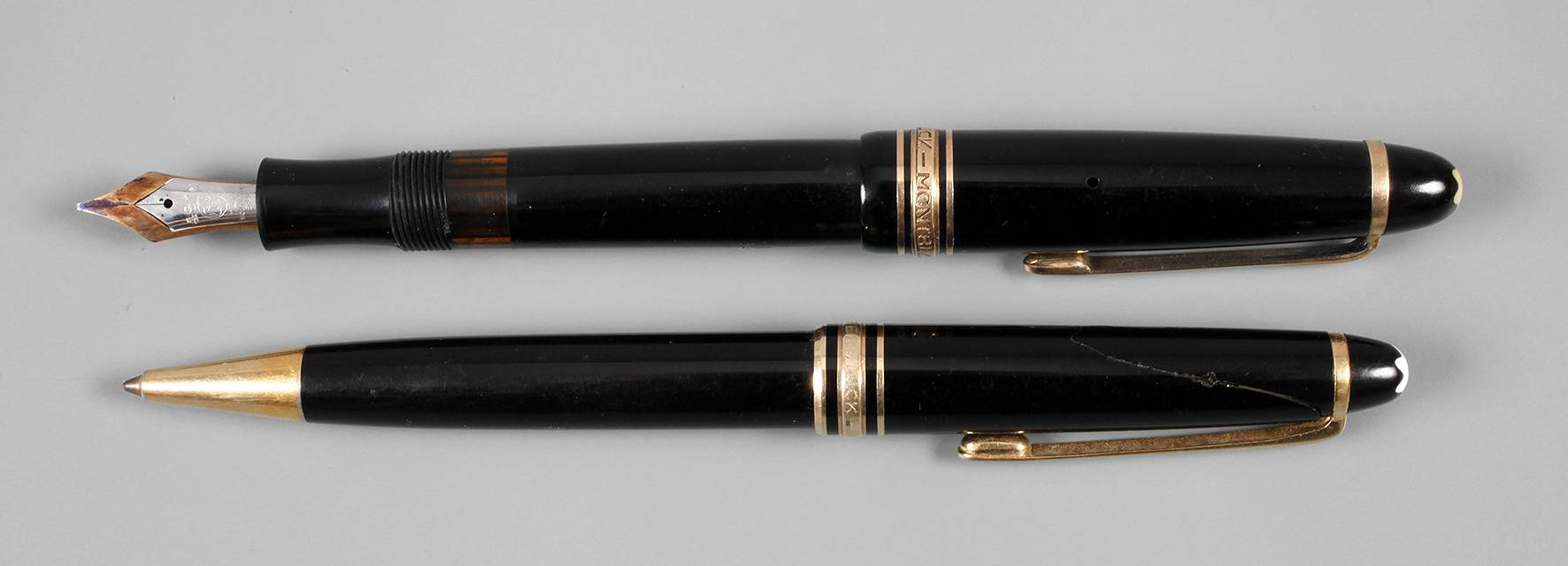 Zwei Schreibgeräte Monblanc
