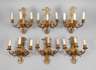 Sechs Wandleuchter