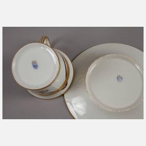 Biedermeiertasse Wien mit Darstellung des St. Wladimir-Ordens