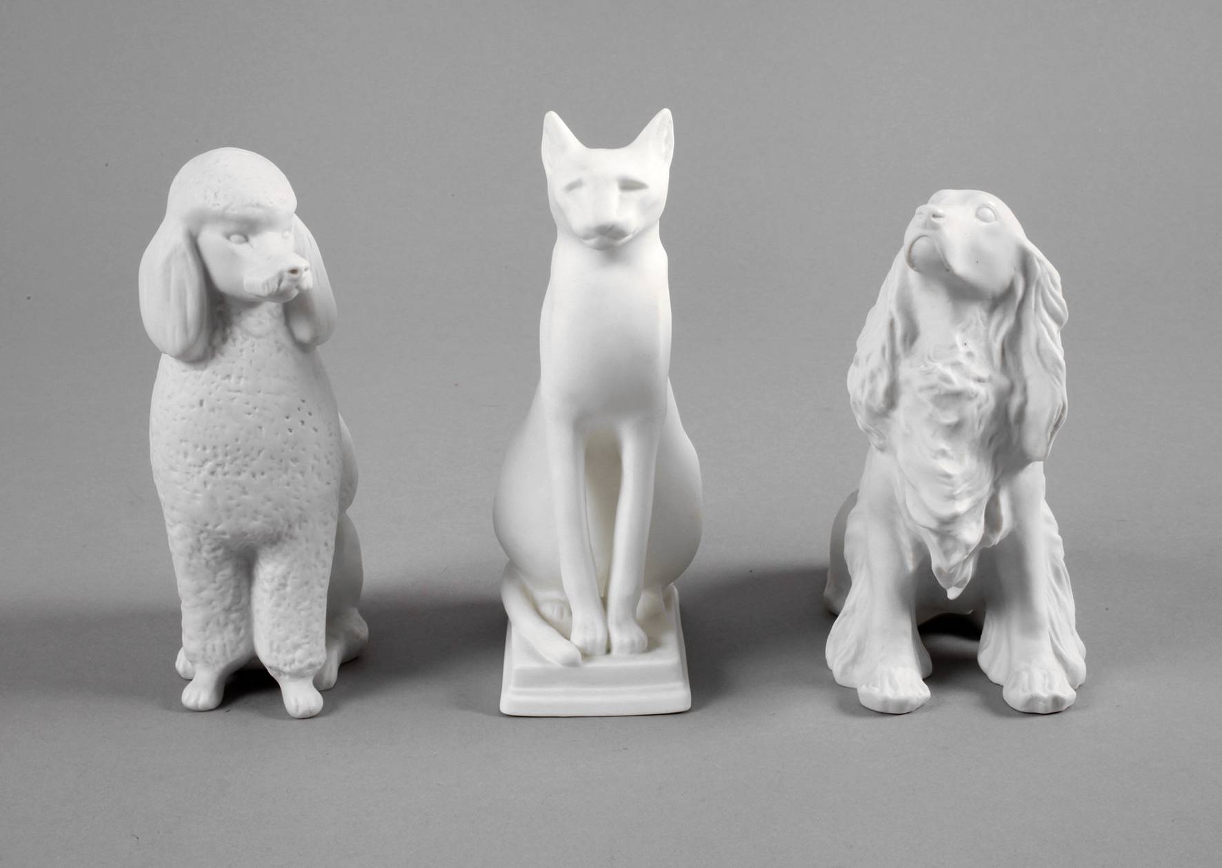 Russland drei Tierfiguren Leningrad