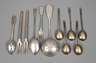 Russland elf Besteckteile Silber