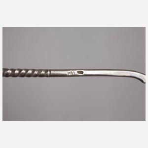 Russischer Silberlöffel im Etui