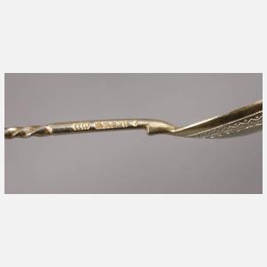 Sechs Mokkalöffel Russland