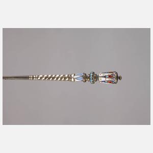 Zwei Löffel Russland Emailarbeit