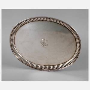 Russisches Silbertablett Gratschew