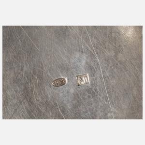 Russland Zuckerschale Silber