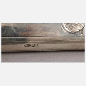 Silber Zigarettenetui Russland