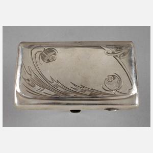 Silber Zigarettenetui Russland