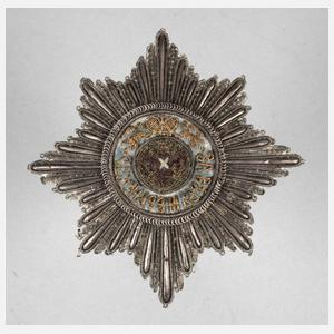 Bruststern zum russischen Orden des heiligen Andreas