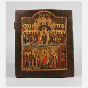 Ikone Gottesmutter von Pokrov