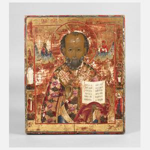 Ikone Heiliger Nikolaus