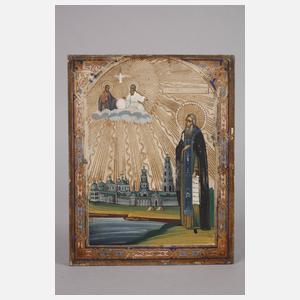 Ikone Heiliger Sergius von Radonesch