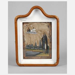 Ikone Heiliger Sergius von Radonesch