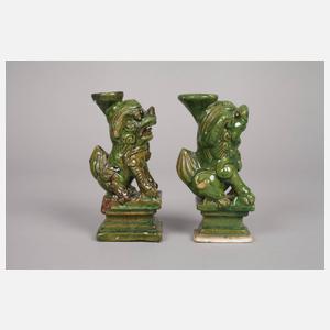 Paar figürliche Leuchter