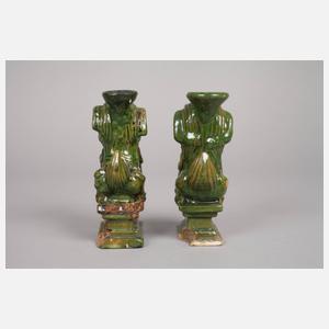 Paar figürliche Leuchter