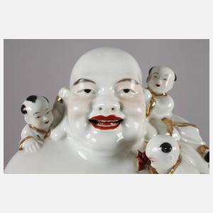 Porzellanfigur Budai