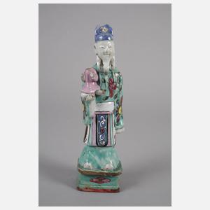 Vier Porzellanfiguren