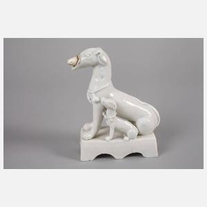 Vier Porzellanfiguren