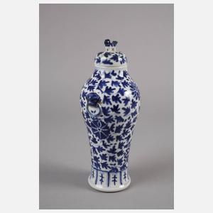 Deckelvase China