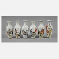 Sechs Vasen China111