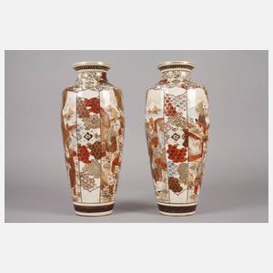 Paar Vasen Satsuma